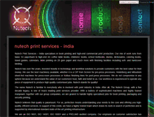 Tablet Screenshot of nutechprint.com